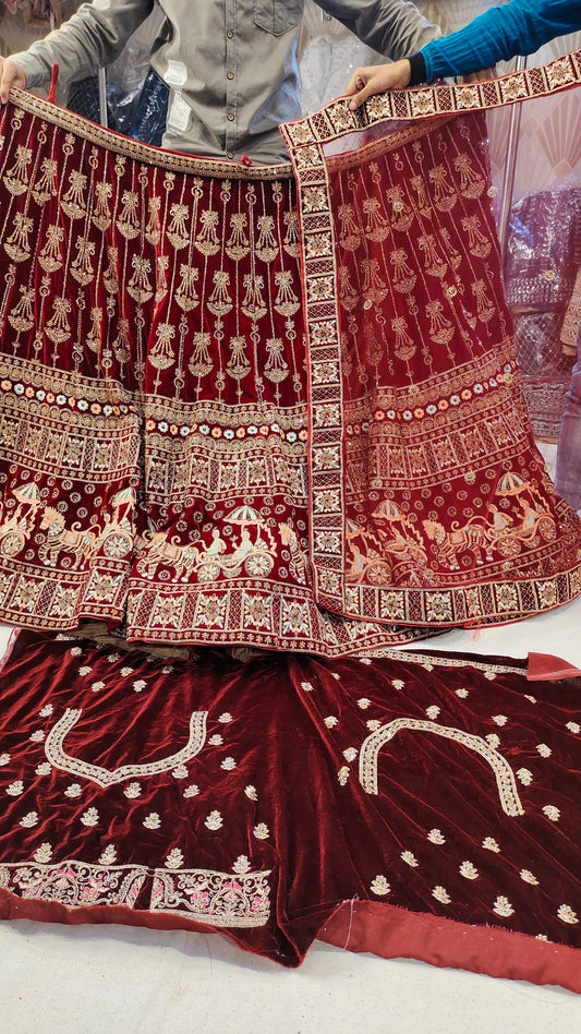 Doli Barat Bridal Lehenga - Shopping World