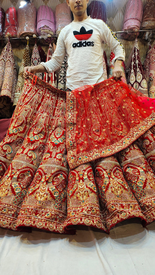 Heavy Bridal Lehenga - Shopping World