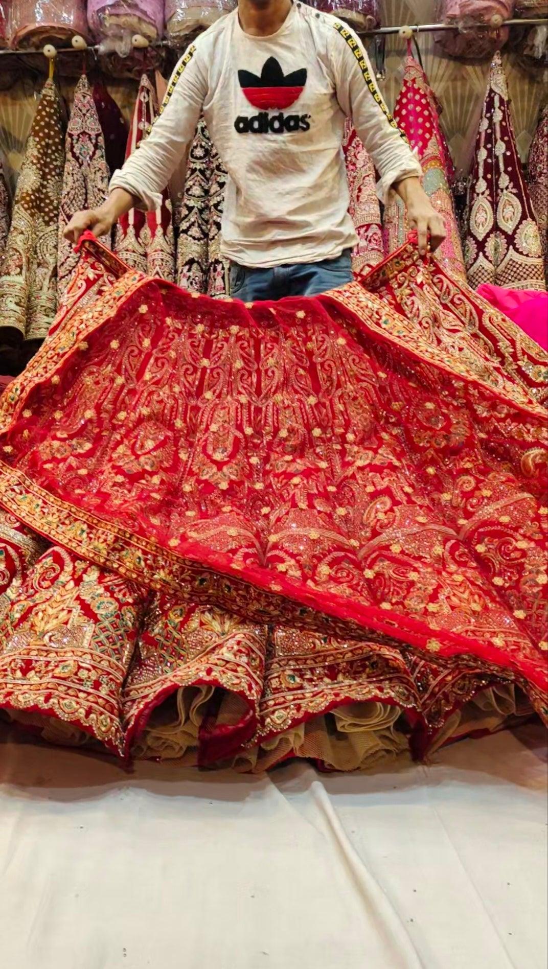 Heavy Bridal Lehenga - Shopping World