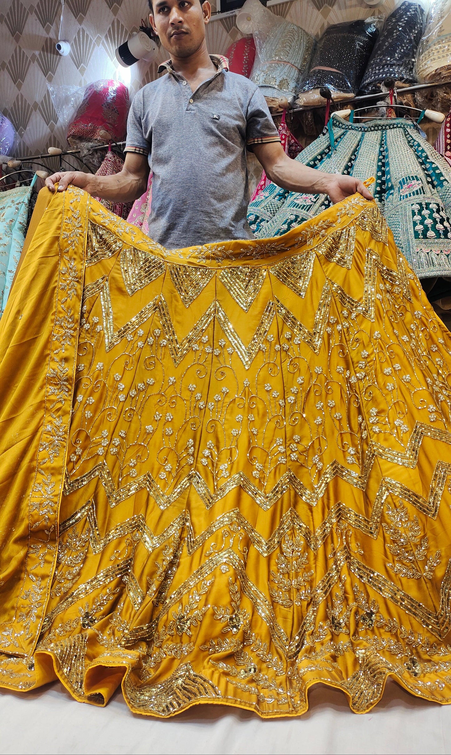 Yellow Lehenga