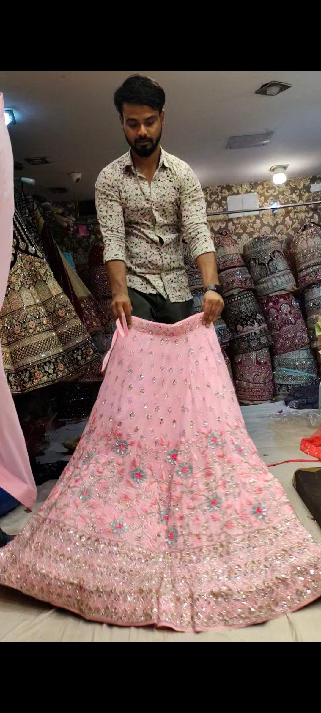 Pinkish Lehenga - Shopping World