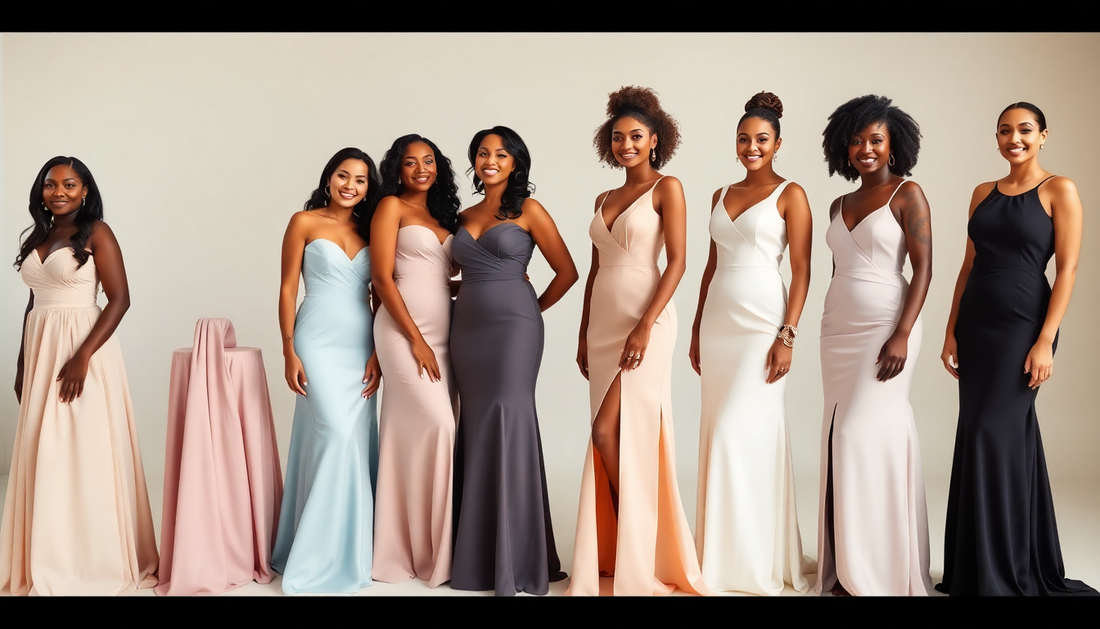 The Ultimate Guide to Bridesmaid Dress Styles for Every Body Type