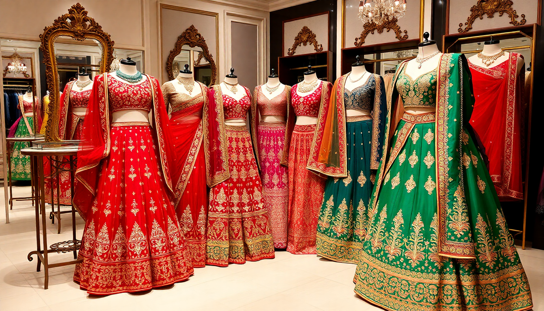 Discover the Enchanting World of Lehengas at Shopping World: Your Destination for Bridal Elegance