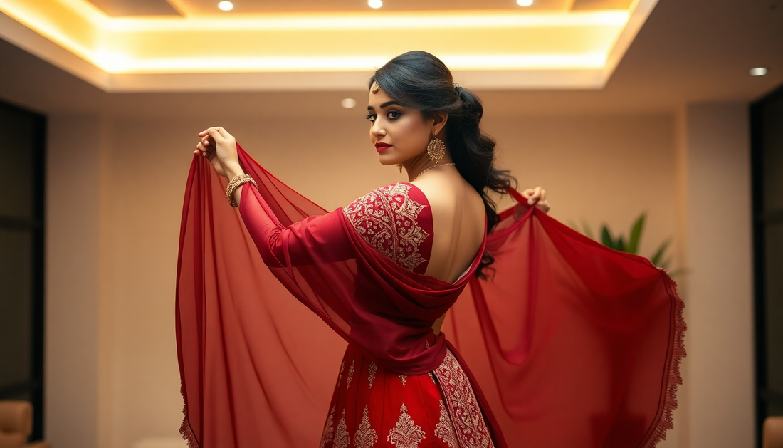Elevate Your Style: Discover the Art of Wearing Lehenga Dupatta for Every Occasion