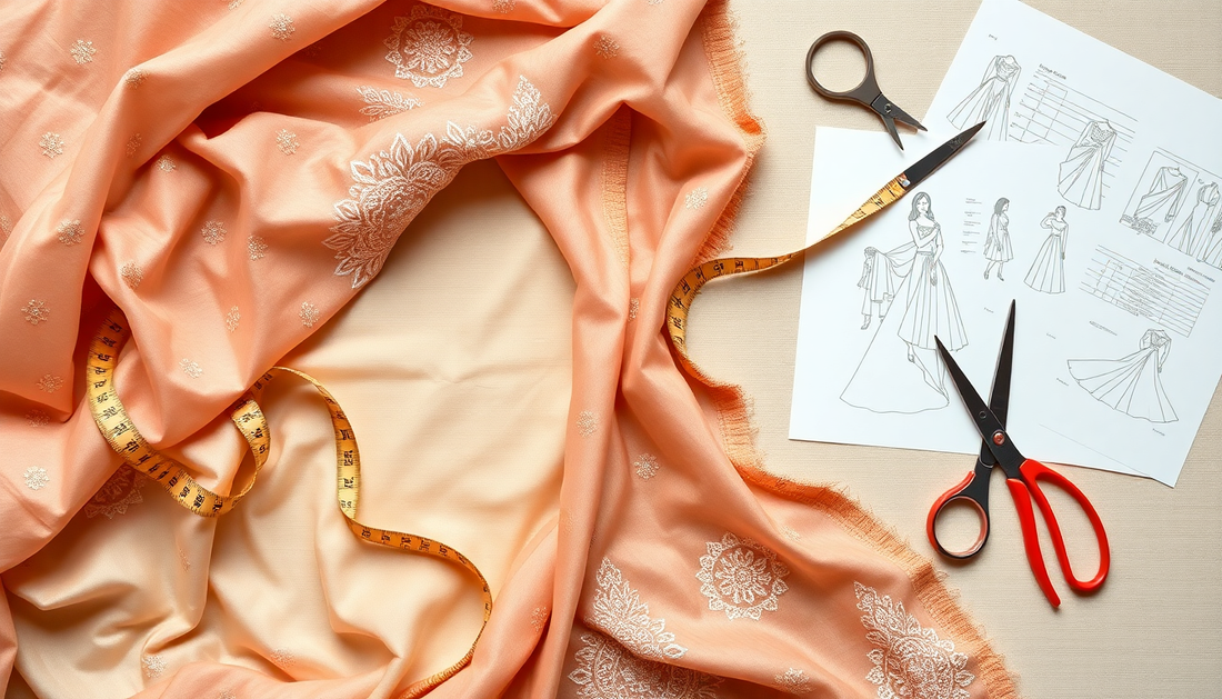 Unveiling the Secrets: How Much Cloth is Required to Stitch a Lehenga?