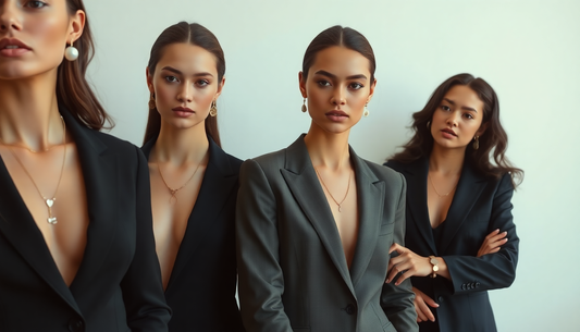 Accessorize Like a Pro: Mastering the Art of Jewelry for V-Neck and Boat-Neck Suits
