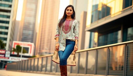 Blending Cultures: Mastering the Art of Mixing Western and Indian Styles