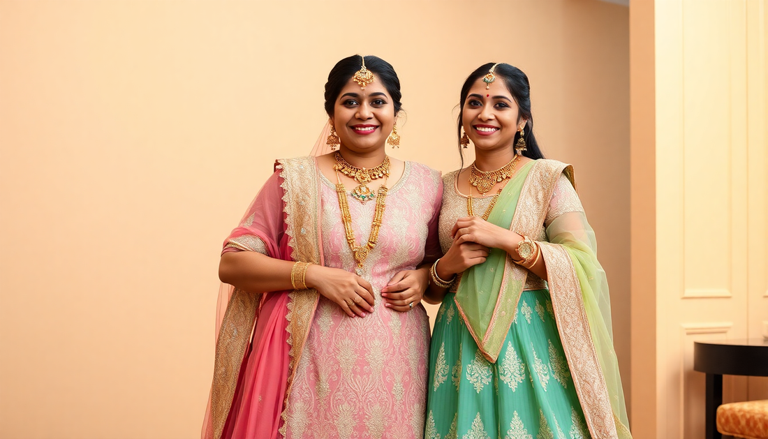 Matching Mom-and-Daughter Lehenga Outfit Ideas