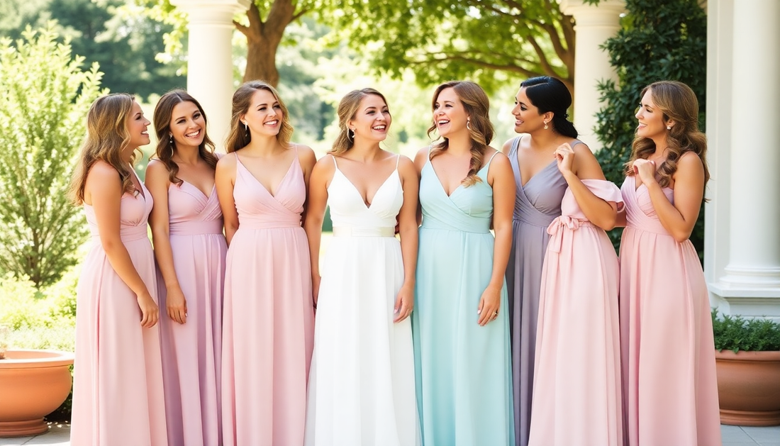How to Find Matching Bridesmaid Dresses Without Breaking the Bank