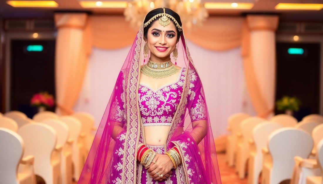 Embrace the Regal Allure of Purple Lehengas for Your Big Day