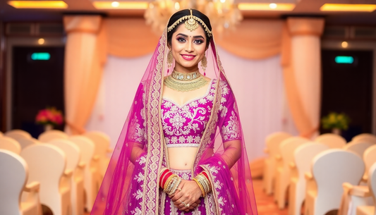 Embrace the Regal Allure of Purple Lehengas for Your Big Day