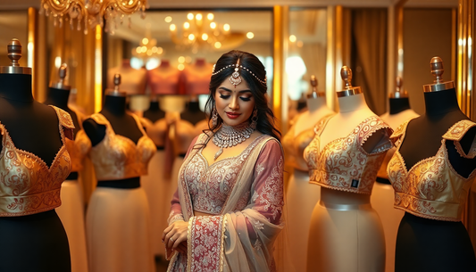 How to Choose the Perfect Blouse Design for Any Bridal Lehenga