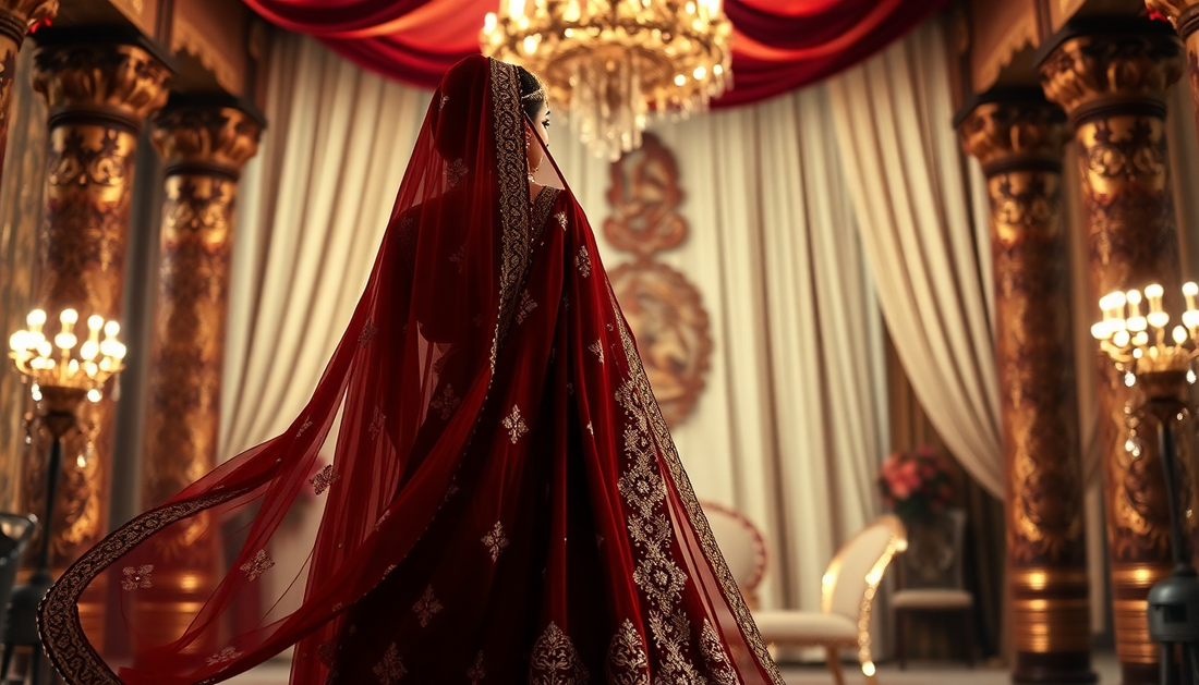 Maroon Lehengas: Deep, Rich, and Perfect for Every Wedding