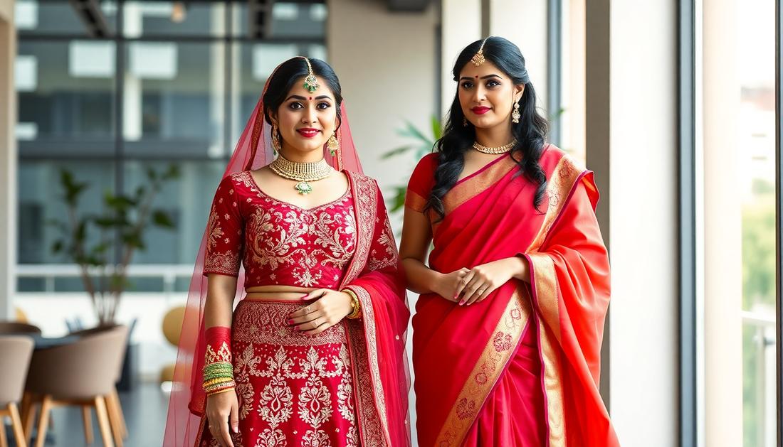 Bridesmaid Looks: Coordinated Lehenga and Saree Ideas for Aussie Weddings