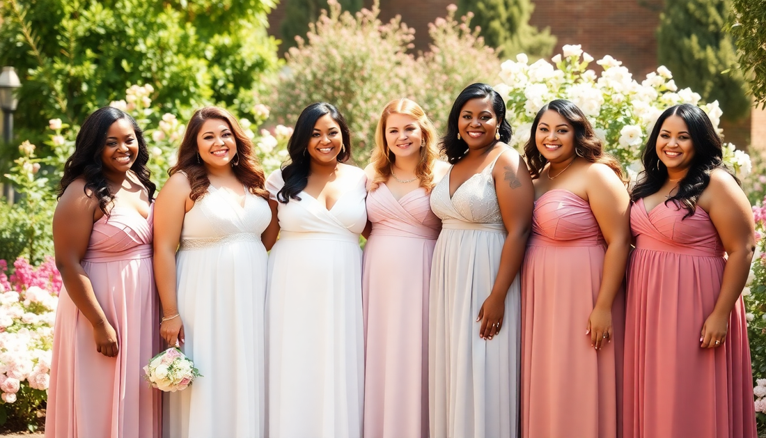 Bridesmaid Gowns for Plus Size Women – Flattering & Fabulous Styles