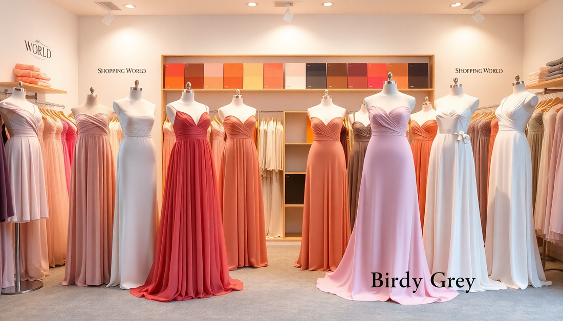 Shopping World vs. Birdy Grey: Which Bridesmaid Dress Brand Is Right for You?