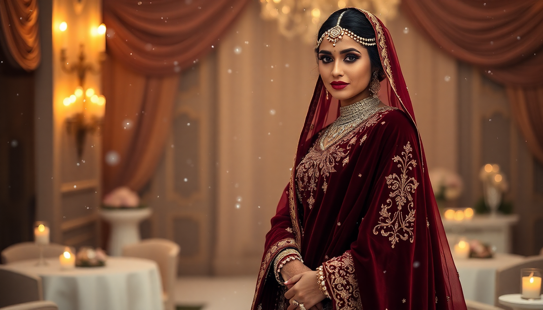 Why Velvet Lehengas are the Best Choice for Winter Weddings