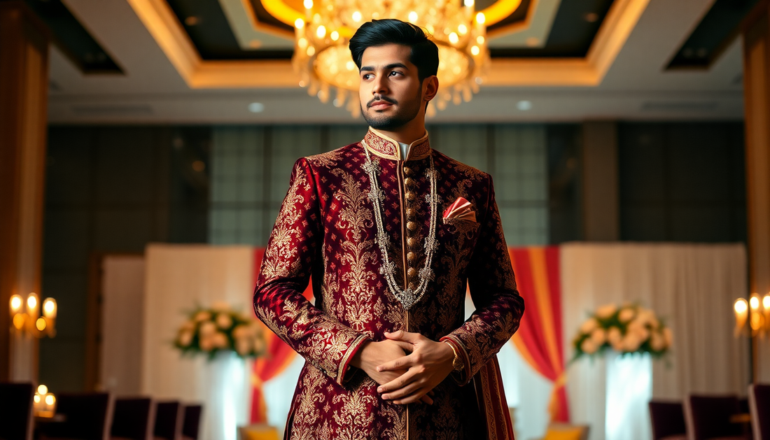 Elevate Your Wedding Style: Discover the Timeless Allure of Ethnic Menswear