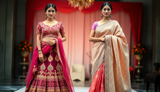 Lehenga vs. Saree: Making the Right Choice