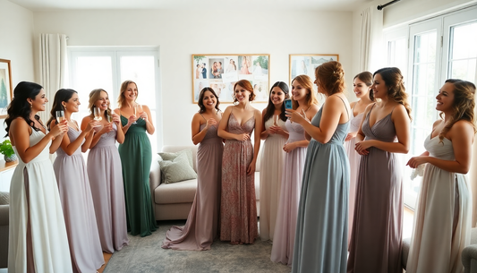 How to Plan a Bridesmaid Dress Try-On Party at Home