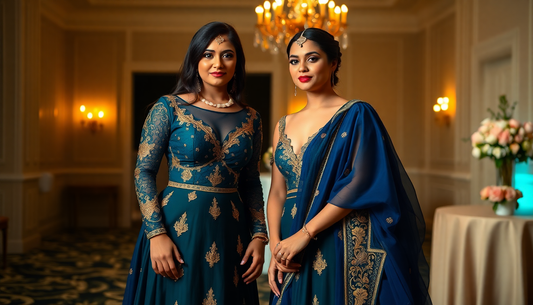 Embracing Indian-Inspired Bridesmaid Gowns for American Weddings