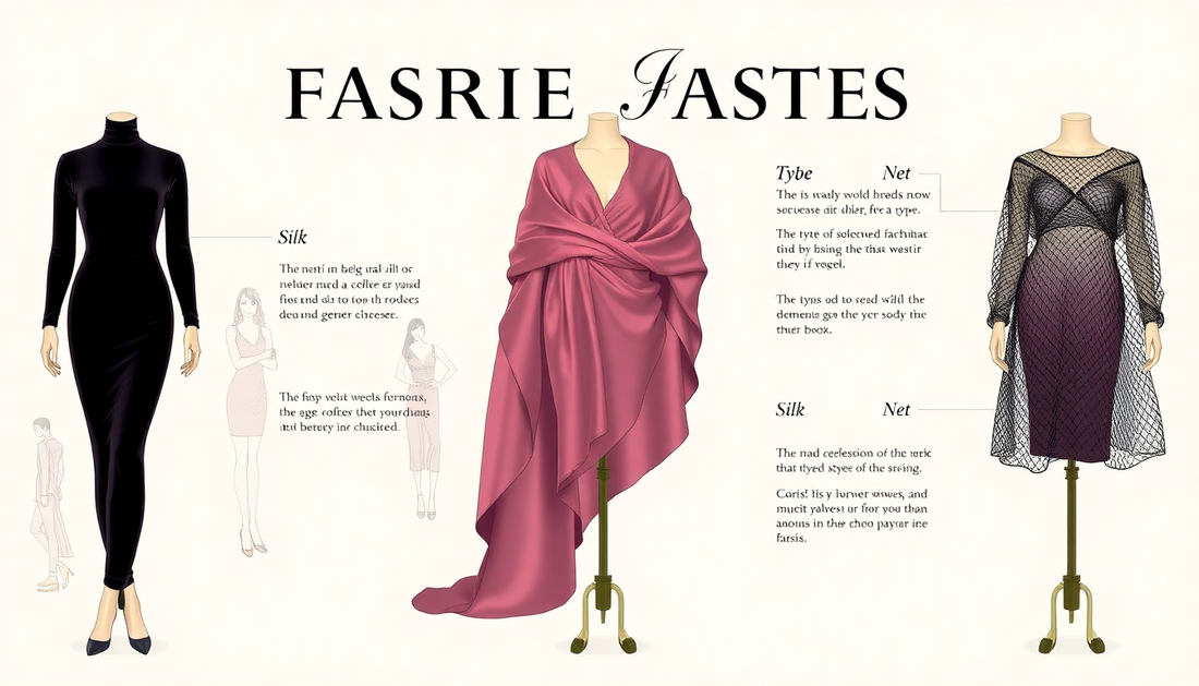 Velvet vs. Silk vs. Net: Which Fabric is Best for Your Body Type?