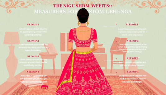 Measure Like a Pro: The Ultimate Guide to Ordering a Custom-Stitched Lehenga Online