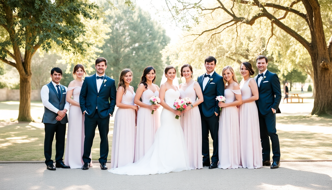 Coordinating Bridesmaid and Groomsmen Outfits: A Guide to Achieving Sartorial Harmony