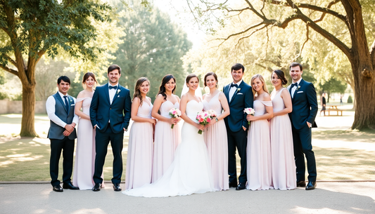 Coordinating Bridesmaid and Groomsmen Outfits: A Guide to Achieving Sartorial Harmony