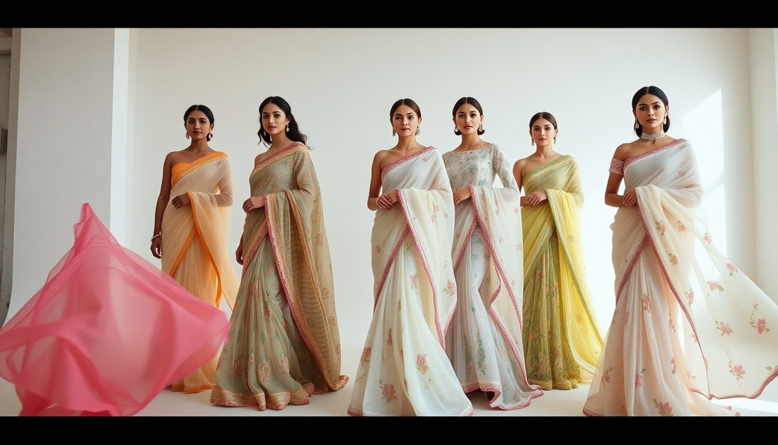 Embrace the Elegance: Lightweight Sarees for Spring/Summer Weddings in the UK