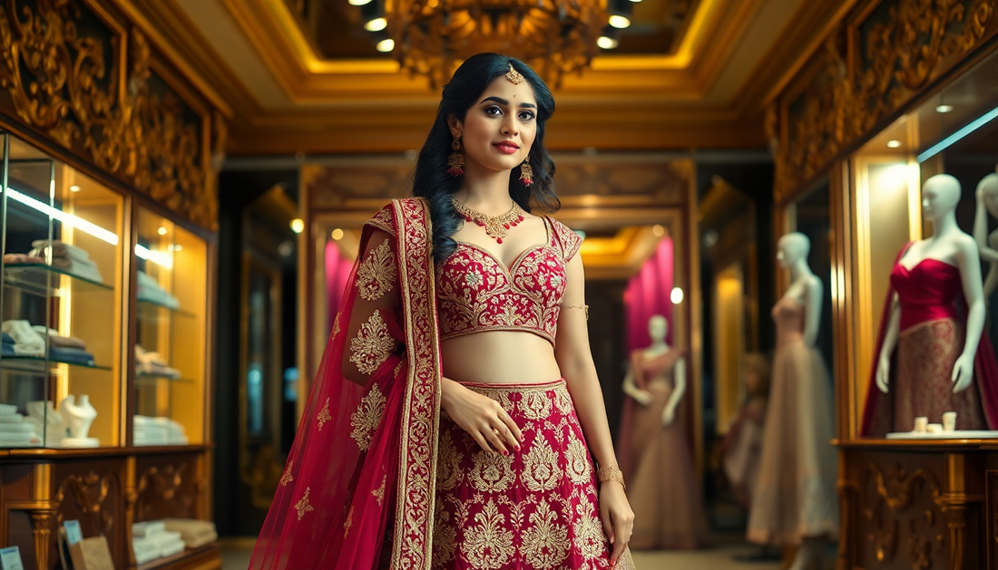 Elevate Your Style: Discover the Perfect Lehenga at Shopping World