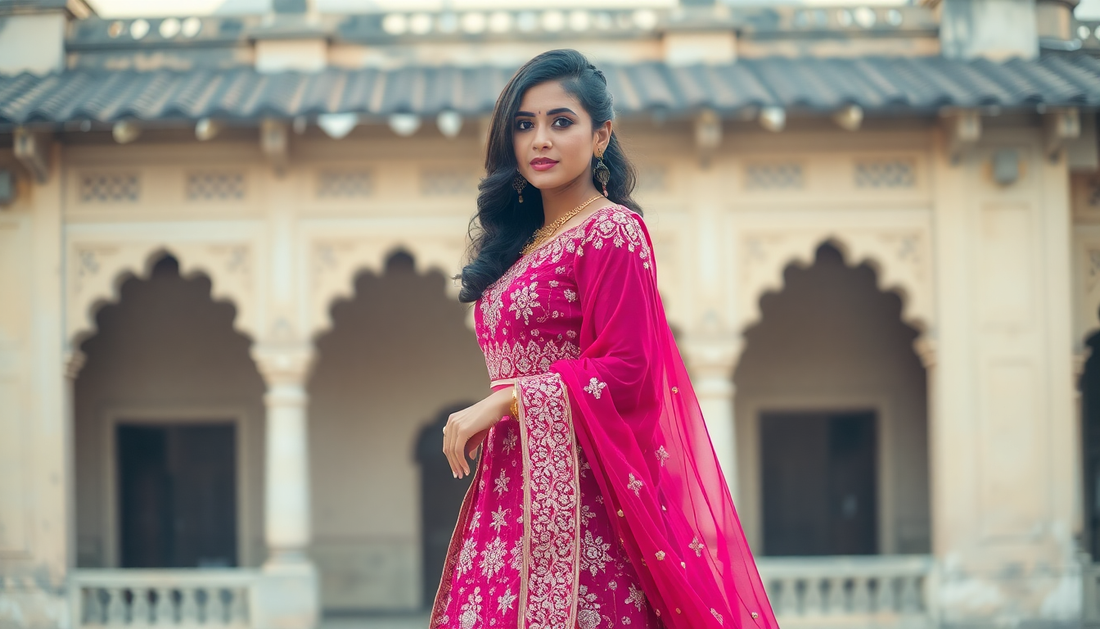 Magenta Lehengas: A Perfect Blend of Tradition and Modern Flair