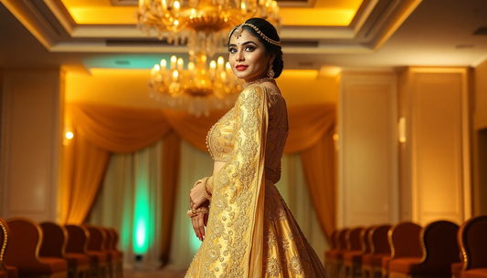 Golden Lehengas: How to Style This Opulent Color for Your Big Day