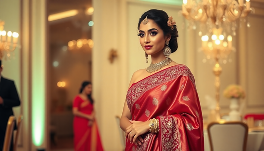 Elevate Your Wedding Guest Style: Discover the Enchanting World of Designer Sarees