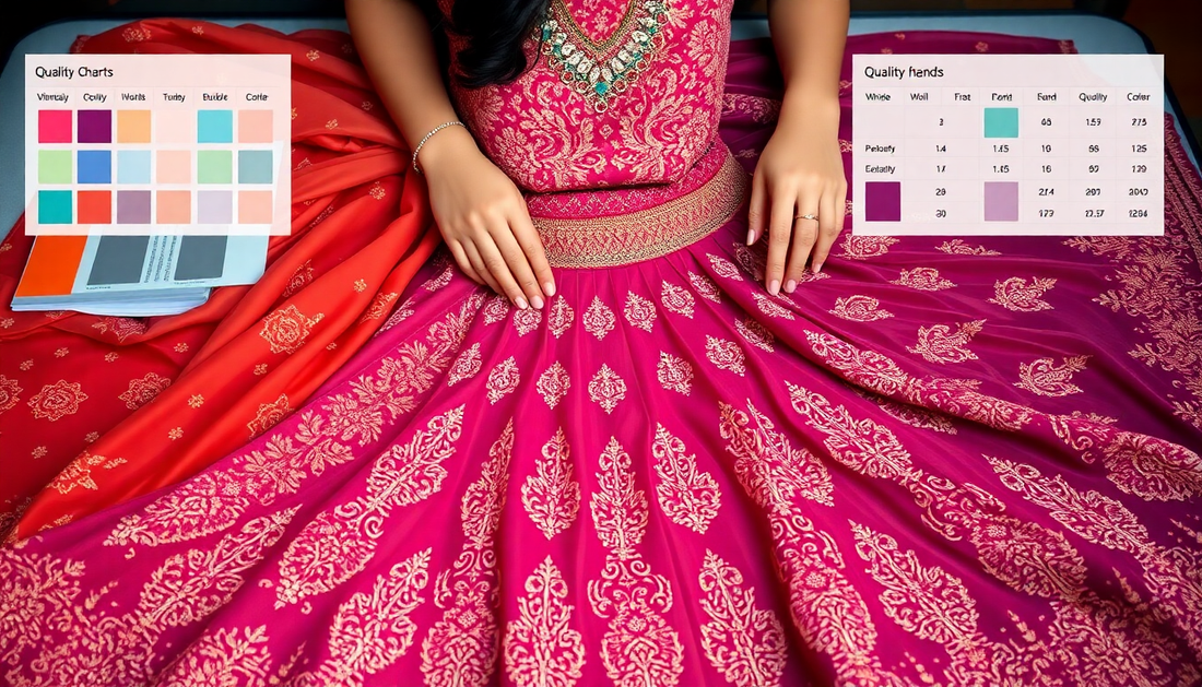 Unraveling the Art of Lehenga Shopping: A Guide to Comparing Quality Online