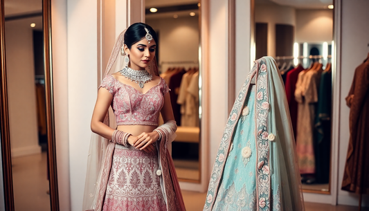 Choosing Between Ready-to-Wear and Made-to-Measure Bridal Lehengas