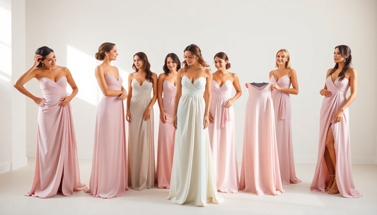 Convertible Bridesmaid Gowns: One Dress, Multiple Styles