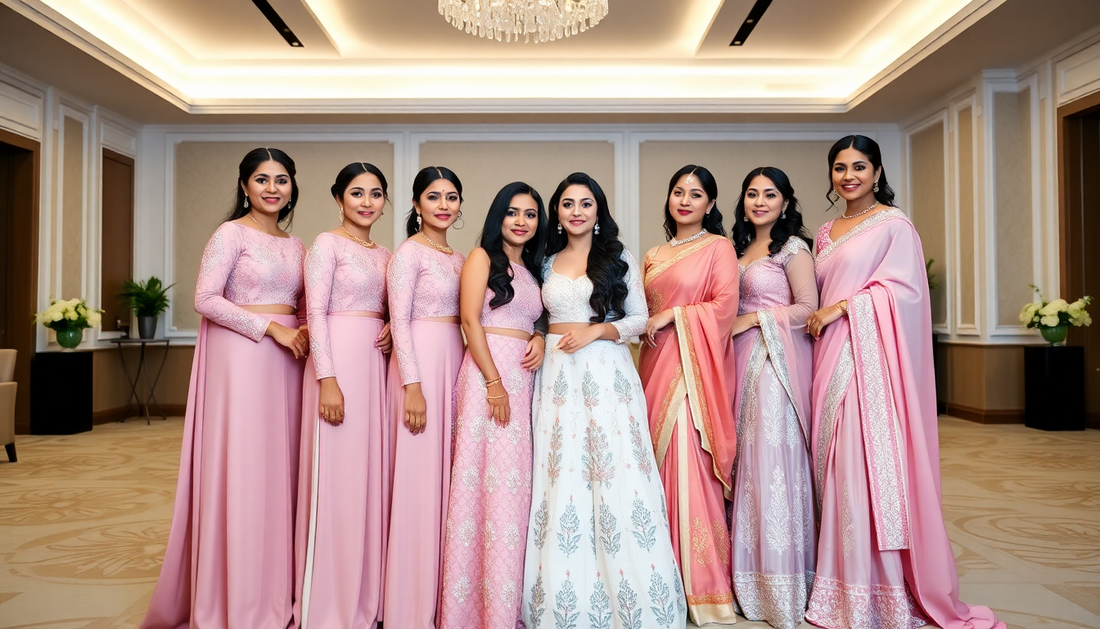 Elevate Your Bridesmaid Look: The Ultimate Ethnic Wear Guide for NRI Brides