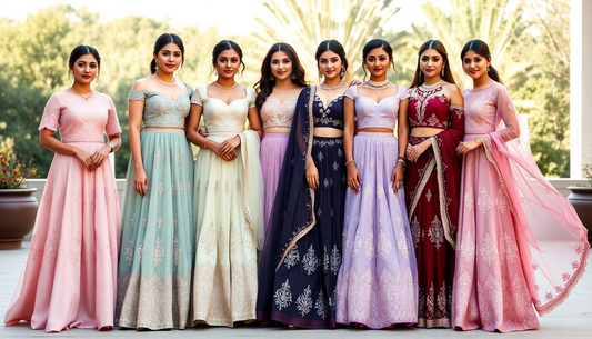 Bridesmaid Lehenga Trends: Matching vs. Mix-and-Match Looks for 2025 Weddings