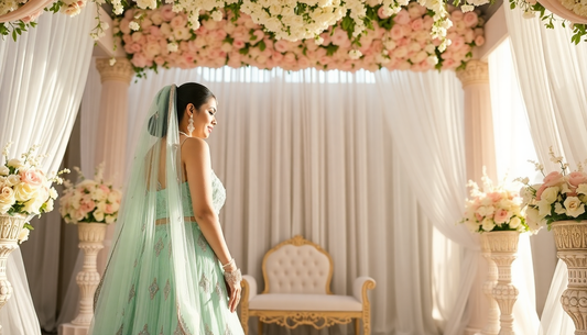 The Rise of Pastel Lehengas: Why Brides are Switching from Maroon to Mint
