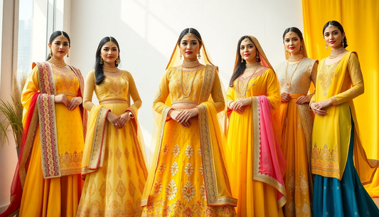 The Ultimate Haldi Dress Guide: Why Yellow is No Longer the Only Option