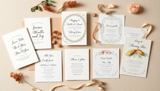 Unique Wedding Invitation Ideas to Impress Your Guests