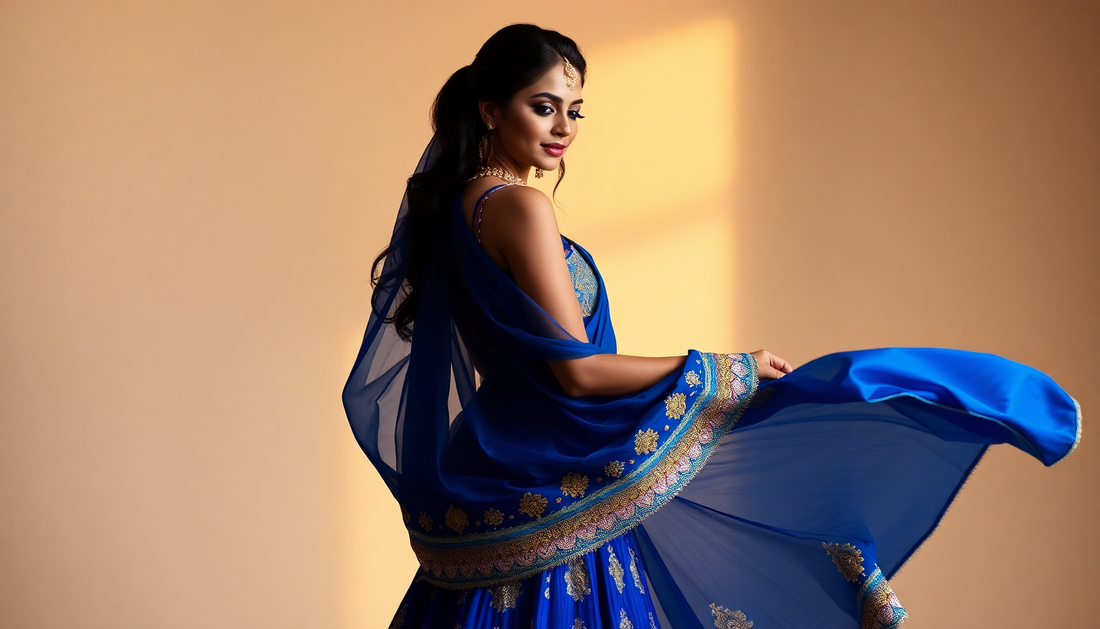 Elevate Your Style: The Art of Lehenga Draping