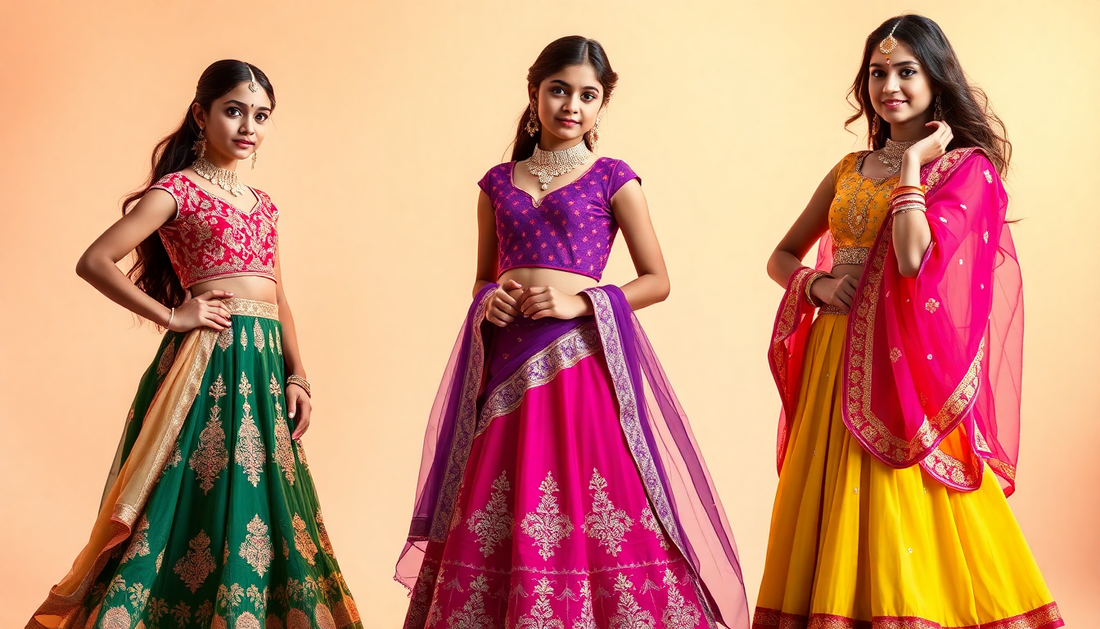 Elevate Your Style: Budget-Friendly Designer Lehengas for Girls Under ₹5,000 / $60