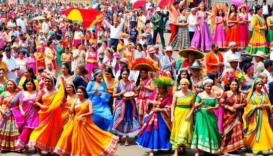 Embrace the Vibrant Splendor: Top Festivals Where Ethnic Wear Shines Globally