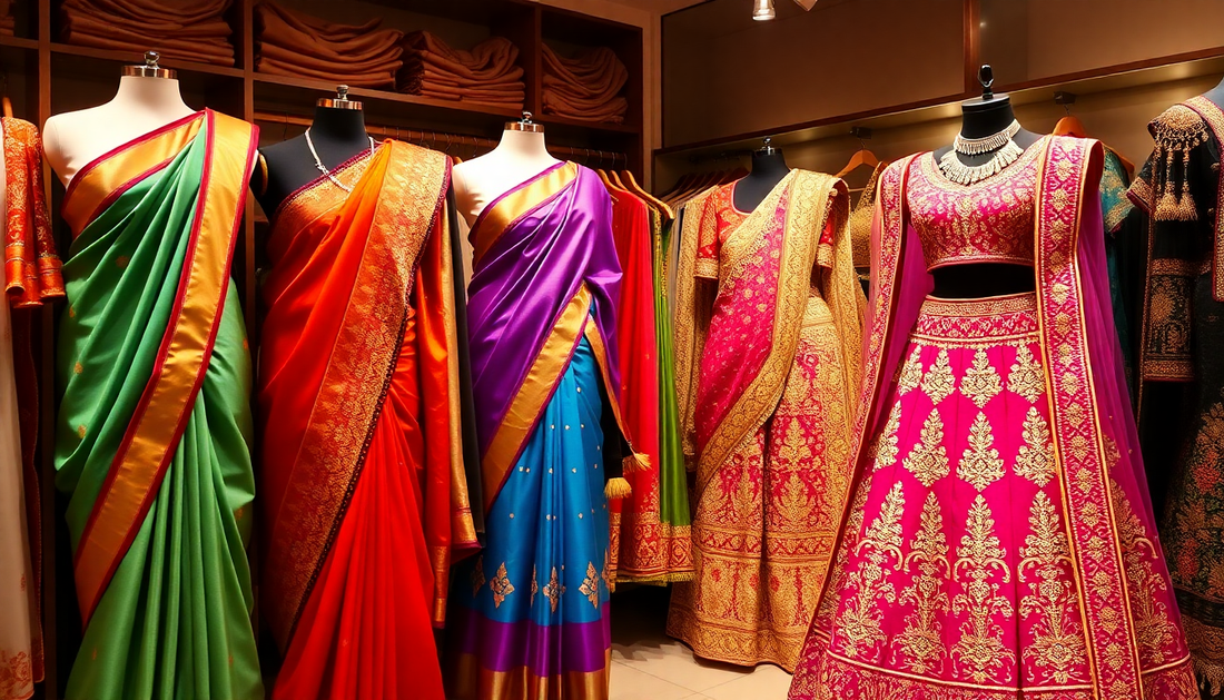 Discover the Perfect Ethnic Wear at Shopping World: Your One-Stop Destination for Stunning Lehengas, Sarees, and More