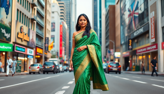 Embracing the Indo-Aussie Fashion Fusion: Sarees with Sneakers and Beyond