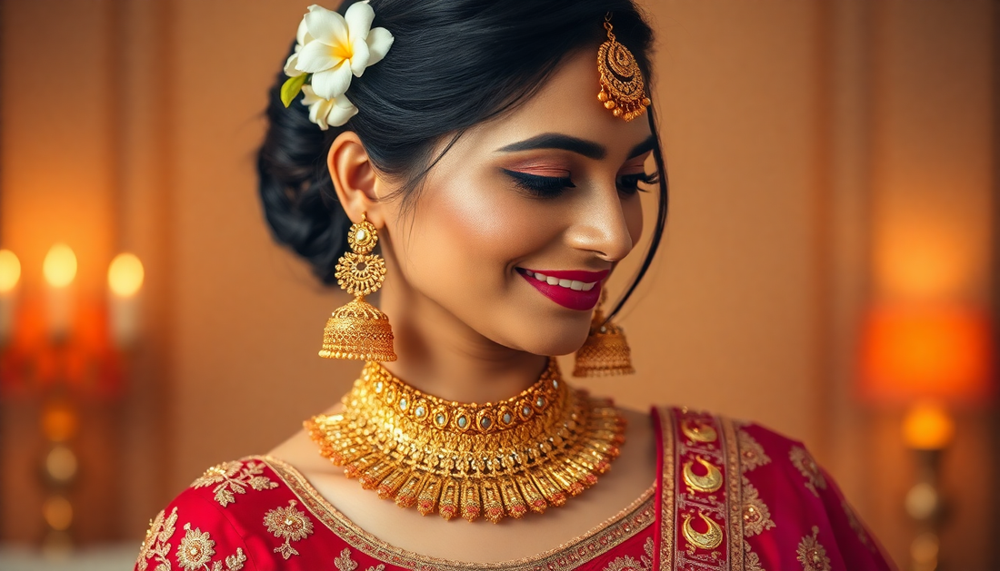 Jhumkas To Chandbalis: Gold Earrings For The Trendsetting Bride