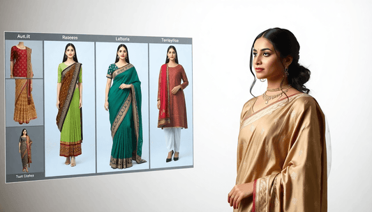 Virtual Try On AI-Powered Ethnic Wear Lehenga, Saree, Gown, Salwar Suit: Discover the Future of Fashion