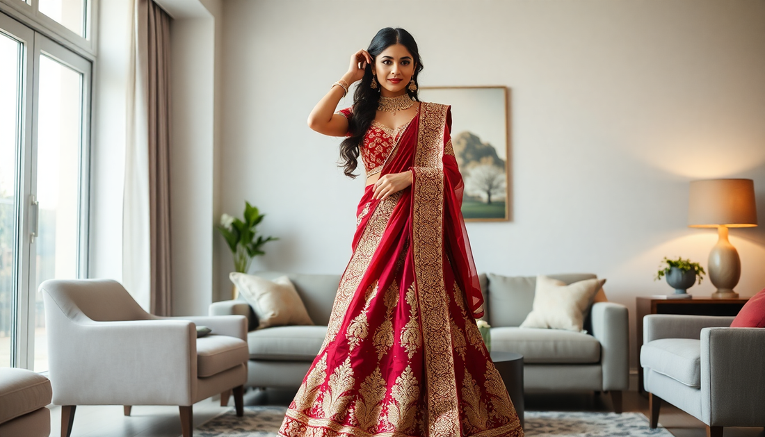 Unlock the Perfect Lehenga: A Guide to Online Shopping from the UK